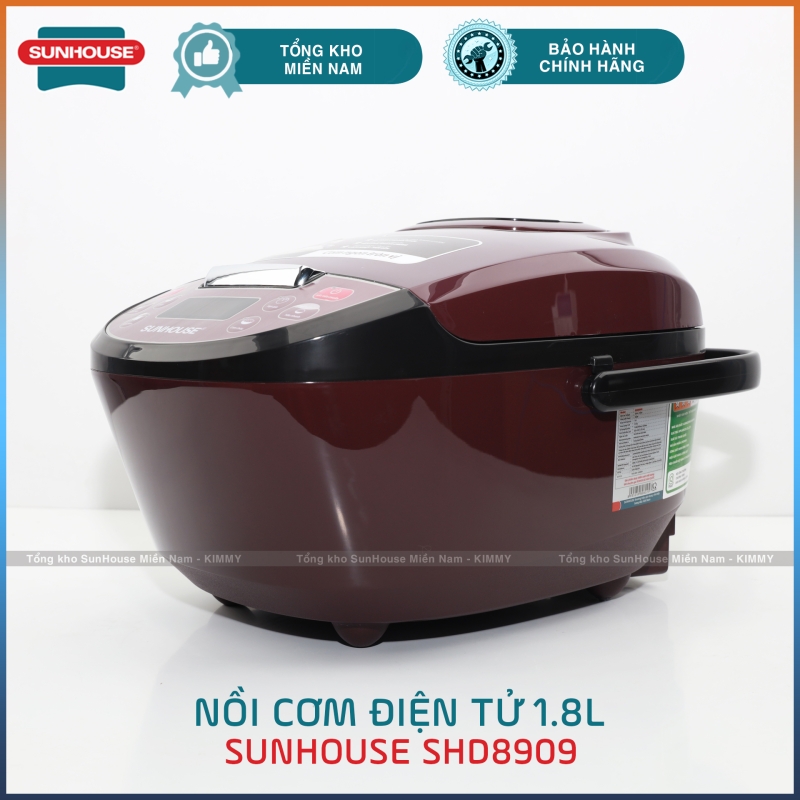 Nồi cơm điện tử 1.8L Sunhouse SHD8909